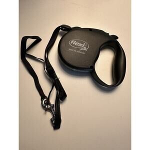 Flexi 83848267 16 ft Small Retractable Dog Leash - Black